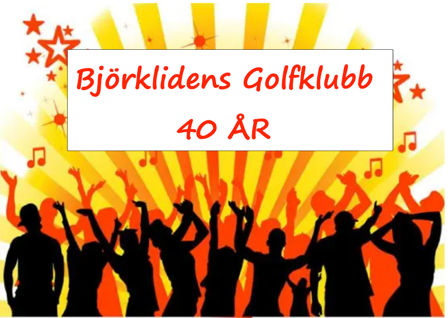 Björklidens GK 40 år